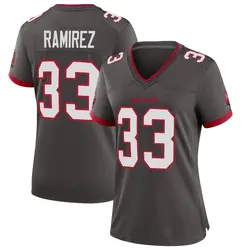 Nike Jose Ramirez Tampa Bay Buccaneers Game Pewter Alternate Jersey - Women's