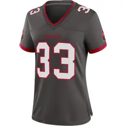 Nike Jose Ramirez Tampa Bay Buccaneers Game Pewter Alternate Jersey - Women's