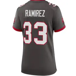 Nike Jose Ramirez Tampa Bay Buccaneers Game Pewter Alternate Jersey - Women's