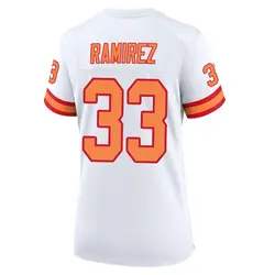 Nike Jose Ramirez Tampa Bay Buccaneers Game White '76 50th Season Jersey - Women's