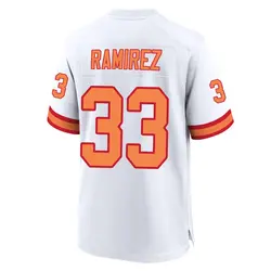 Nike Jose Ramirez Tampa Bay Buccaneers Game White '76 50th Season Jersey - Youth