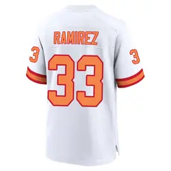 Nike Jose Ramirez Tampa Bay Buccaneers Game White '76 Jersey - Men's