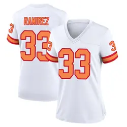 Nike Jose Ramirez Tampa Bay Buccaneers Game White '76 Jersey - Women's