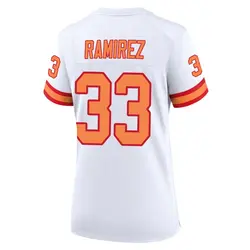 Nike Jose Ramirez Tampa Bay Buccaneers Game White '76 Jersey - Women's