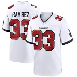Nike Jose Ramirez Tampa Bay Buccaneers Game White Jersey - Men's