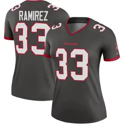 Nike Jose Ramirez Tampa Bay Buccaneers Legend Pewter Alternate Jersey - Women's