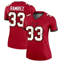 Nike Jose Ramirez Tampa Bay Buccaneers Legend Red Jersey - Women's