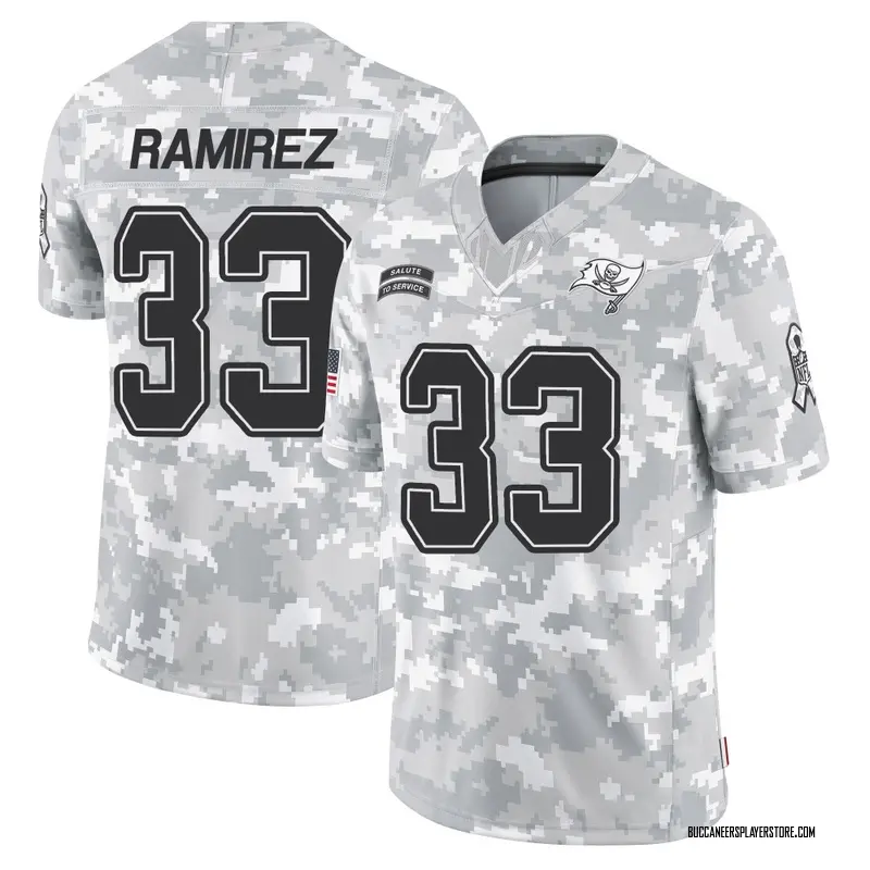 Nike Jose Ramirez Tampa Bay Buccaneers Limited Arctic Camo 2024 Salute to Service Jersey - Men's