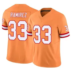Nike Jose Ramirez Tampa Bay Buccaneers Limited Orange Vapor F.U.S.E. Jersey - Men's