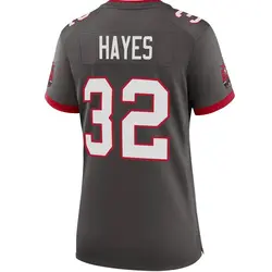 Nike Josh Hayes Tampa Bay Buccaneers Game Pewter Alternate Jersey - Women's
