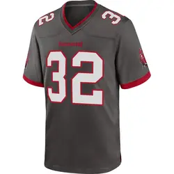 Nike Josh Hayes Tampa Bay Buccaneers Game Pewter Alternate Jersey - Youth