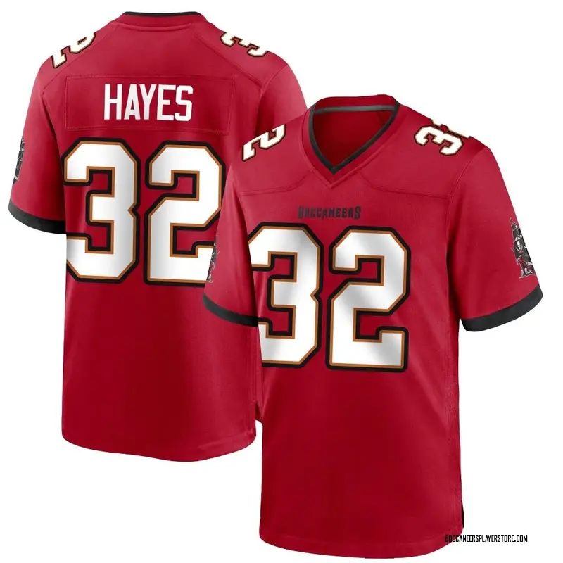 Nike Josh Hayes Tampa Bay Buccaneers Game Red Team Color Jersey - Youth