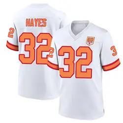 Nike Josh Hayes Tampa Bay Buccaneers Game White '76 50th Season Jersey - Men's