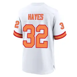 Nike Josh Hayes Tampa Bay Buccaneers Game White '76 50th Season Jersey - Youth