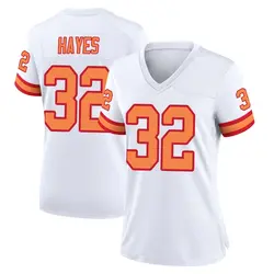 Nike Josh Hayes Tampa Bay Buccaneers Game White '76 Jersey - Women's