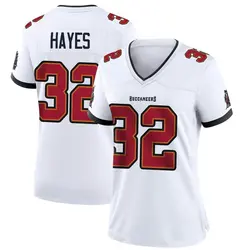 Nike Josh Hayes Tampa Bay Buccaneers Game White Jersey - Women's