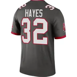 Nike Josh Hayes Tampa Bay Buccaneers Legend Pewter Alternate Jersey - Youth
