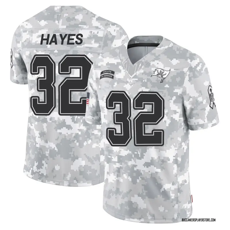 Nike Josh Hayes Tampa Bay Buccaneers Limited Arctic Camo 2024 Salute to Service Jersey - Youth
