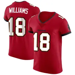 Nike Josh Williams Tampa Bay Buccaneers Elite Red Vapor Jersey - Men's