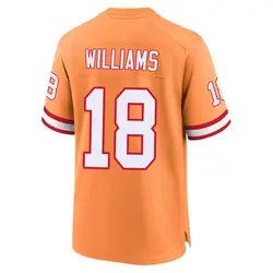 Nike Josh Williams Tampa Bay Buccaneers Game Cream sicle 50th Season Jersey - Youth