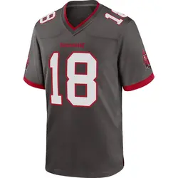 Nike Josh Williams Tampa Bay Buccaneers Game Pewter Alternate Jersey - Men's