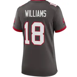 Nike Josh Williams Tampa Bay Buccaneers Game Pewter Alternate Jersey - Women's