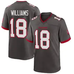 Nike Josh Williams Tampa Bay Buccaneers Game Pewter Alternate Jersey - Youth