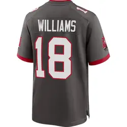 Nike Josh Williams Tampa Bay Buccaneers Game Pewter Alternate Jersey - Youth