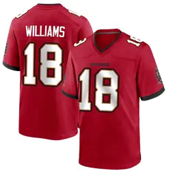 Nike Josh Williams Tampa Bay Buccaneers Game Red Team Color Jersey - Men's