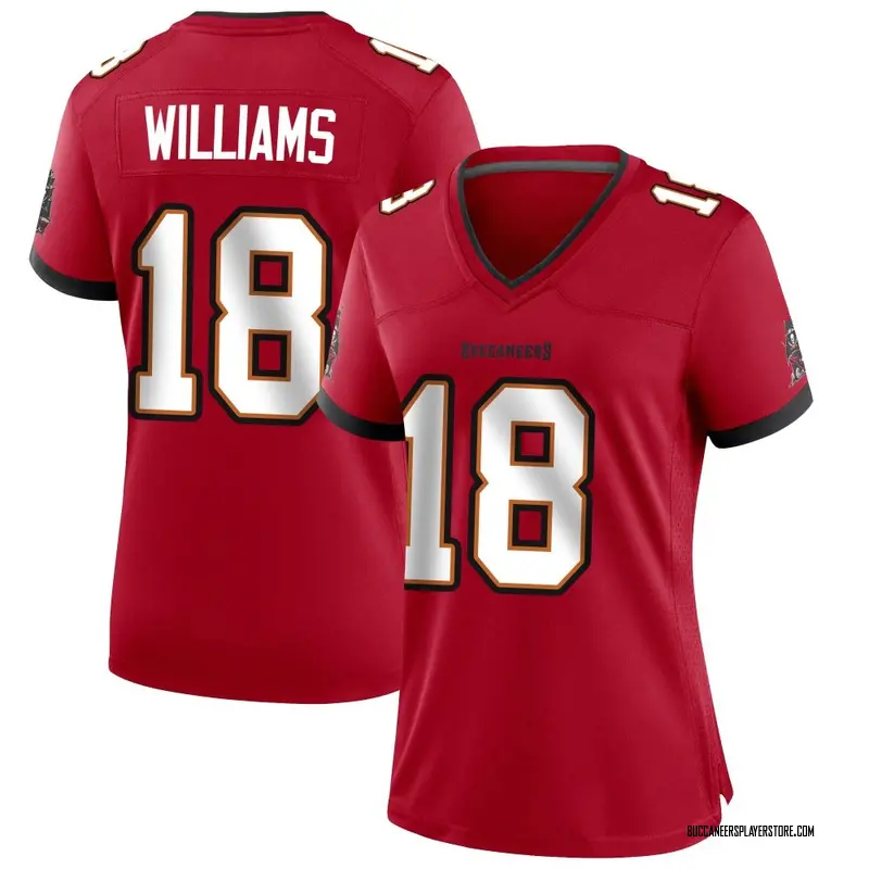 Nike Josh Williams Tampa Bay Buccaneers Game Red Team Color Jersey - Women's