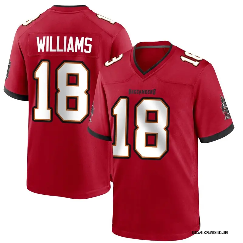 Nike Josh Williams Tampa Bay Buccaneers Game Red Team Color Jersey - Youth