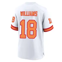 Nike Josh Williams Tampa Bay Buccaneers Game White '76 50th Season Jersey - Youth