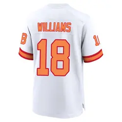 Nike Josh Williams Tampa Bay Buccaneers Game White '76 Jersey - Men's