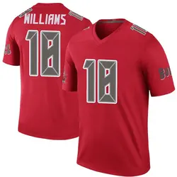 Nike Josh Williams Tampa Bay Buccaneers Legend Red Color Rush Jersey - Youth