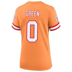 Nike Josiah Green Tampa Bay Buccaneers Game Green Creamsicle 50th Season Jersey - Women's