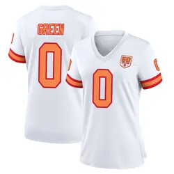 Nike Josiah Green Tampa Bay Buccaneers Game White '76 50th Season Jersey - Women's