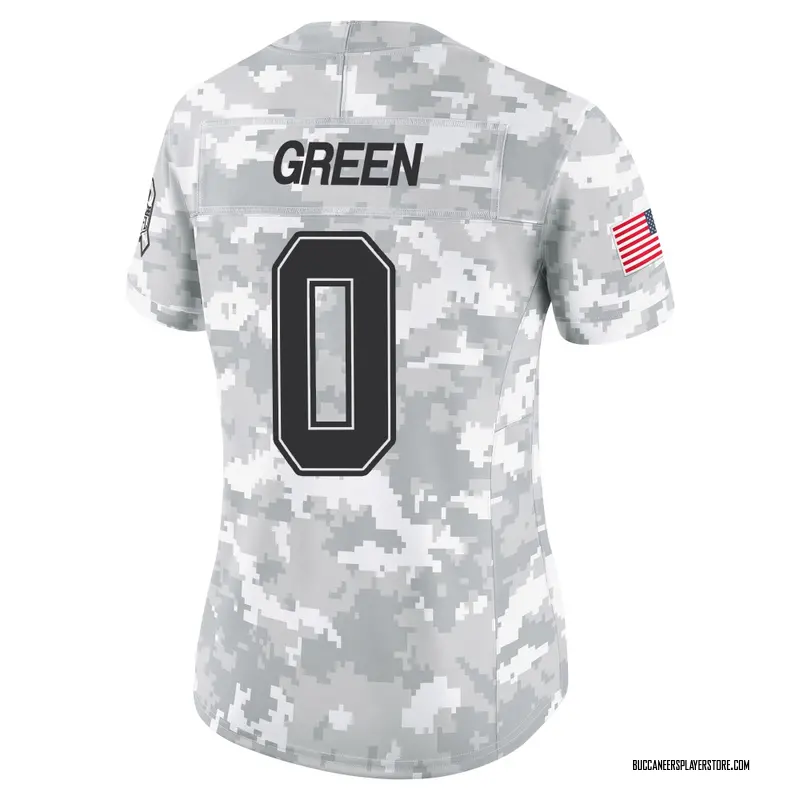 Nike Josiah Green Tampa Bay Buccaneers Limited Arctic Camo 2024 Salute to Service Jersey - Women's