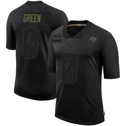 Nike Josiah Green Tampa Bay Buccaneers Limited Green Black 2020 Salute To Service Jersey - Men's
