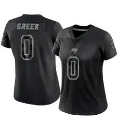 Nike Josiah Green Tampa Bay Buccaneers Limited Green Black Reflective Jersey - Women's