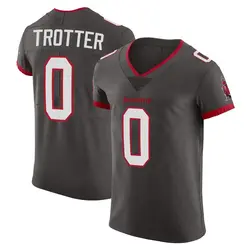 Nike Josiah Trotter Tampa Bay Buccaneers Elite Pewter Alternate Vapor Jersey - Men's