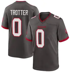 Nike Josiah Trotter Tampa Bay Buccaneers Game Pewter Alternate Jersey - Youth