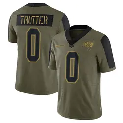 Nike Josiah Trotter Tampa Bay Buccaneers Limited Olive 2021 Salute To Service Jersey - Men's