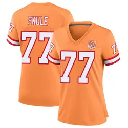 Nike Justin Skule Tampa Bay Buccaneers Game Cream sicle 50th Season Jersey - Women's