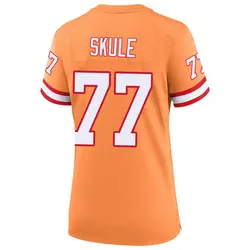 Nike Justin Skule Tampa Bay Buccaneers Game Cream sicle 50th Season Jersey - Women's