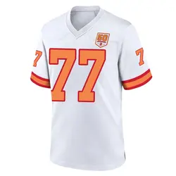 Nike Justin Skule Tampa Bay Buccaneers Game White '76 50th Season Jersey - Youth