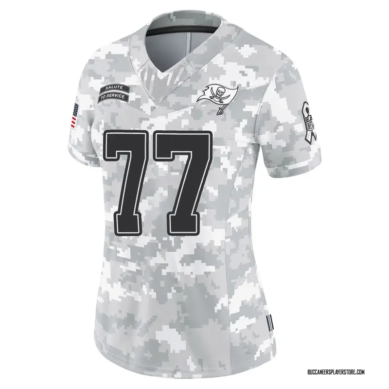 Nike Justin Skule Tampa Bay Buccaneers Limited Arctic Camo 2024 Salute to Service Jersey - Women's