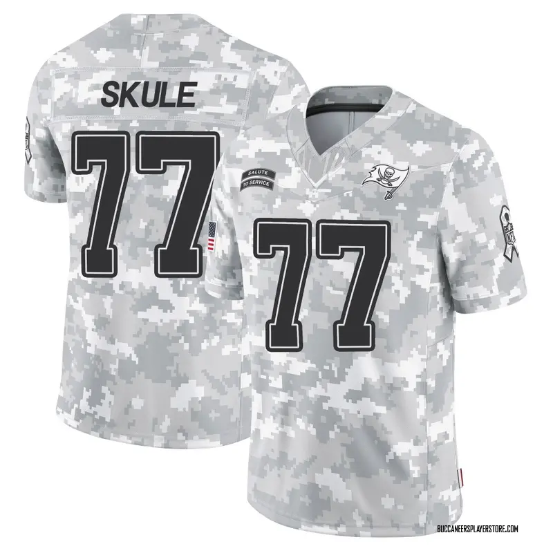 Nike Justin Skule Tampa Bay Buccaneers Limited Arctic Camo 2024 Salute to Service Jersey - Youth