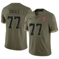 Nike Justin Skule Tampa Bay Buccaneers Limited Olive 2022 Salute To Service Jersey - Men's