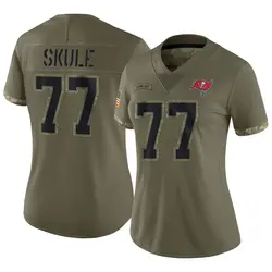 Nike Justin Skule Tampa Bay Buccaneers Limited Olive 2022 Salute To Service Jersey - Women's