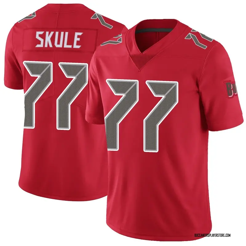 Nike Justin Skule Tampa Bay Buccaneers Limited Red Color Rush Jersey - Youth